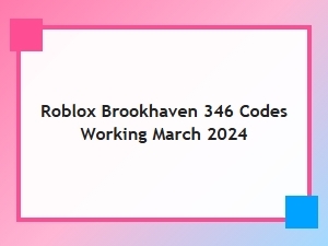 March Brookhaven Codes for Roblox Fun