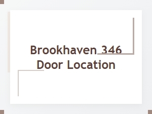 Finding the Brookhaven 346 Mystery Door